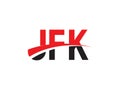JFK Letter Initial Logo Design Vector Illustration