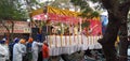 Jhaki of granth sahib in Mumbai India Royalty Free Stock Photo