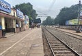 Jhargram, West Bengal, India: crowded Jhargram railway station, West Bengal, india