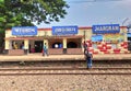 Jhargram, West Bengal, India: crowded Jhargram railway station, West Bengal, india