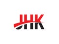 JHK Letter Initial Logo Design Vector Illustration Royalty Free Stock Photo