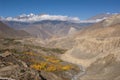 Jhong Khola valley Royalty Free Stock Photo