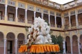 Jhunjhunu, Rajasthan, India: Oct 03rd, 2015: God Ganesh Statue in Indian Deity Sati God temple.