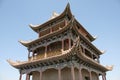 Jia Yu Guan Fort, The ancient great wall China Royalty Free Stock Photo