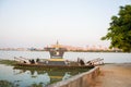 The ferry stopped on the Tanjiang River in Xinhui district of Jiangmen, south ChinaÃ¢â¬â¢s Guangdong province