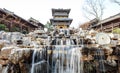 Jiangsu Jintan Spear Mountain Salt Lake City Scenic Falls