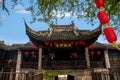 Jiangsu Wuxi Huishan town Zhang Zhongcheng temple Royalty Free Stock Photo