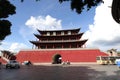 Jianshui First Floor, located in the east gate of Chao Yang Tower, has a history of more than 600 years