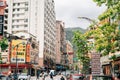 Hot Spring village street in Jiaoxi, Yilan County, Taiwan