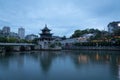 Jiaxiu Pavilion view, Guiyang, China Royalty Free Stock Photo