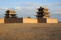 JiaYuGuan city Royalty Free Stock Photo