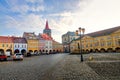 Jicin town square Royalty Free Stock Photo