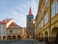 Jicin town square Royalty Free Stock Photo