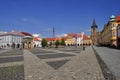 Jicin town square Royalty Free Stock Photo