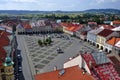 Jicin town square Royalty Free Stock Photo