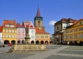 Jicin town square Royalty Free Stock Photo