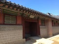 Jido Gate in Gyeongbokgung Palace under Blue Sky