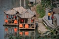 Jie Zi, China: Bamboo Touring Boats