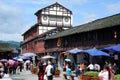 Jiezi, China: Ancient Town Street Scene