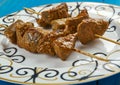 Jigar kabob Royalty Free Stock Photo