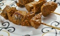 Jigar kabob Royalty Free Stock Photo