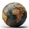 Jigsaw Globe, Global Unity - AI Generated Royalty Free Stock Photo