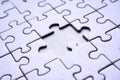 Jigsaw pattern Royalty Free Stock Photo
