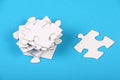 Jigsaw Pieces Royalty Free Stock Photo