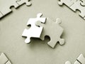 Jigsaw pieces Royalty Free Stock Photo