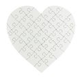 Jigsaw puzzle heart