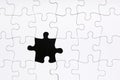 Jigsaw Puzzle Missing Piece Royalty Free Stock Photo