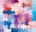 Jigsaw puzzle pattern