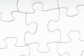 Jigsaw puzzle pieces background Royalty Free Stock Photo