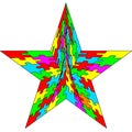 Jigsaw Puzzle star