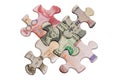 Jigsaw puzzles and world major currencies