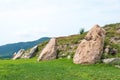 King Gwanggaeto Tomb (King Haotai Tomb) in Ji'an, Jilin, China. It is part of UNESCO World Heritage Site.