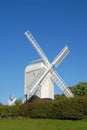 Jill Windmill, one of the Clayton Windmills on the South Downs Way in West Sussex near Brighton, England, UK Royalty Free Stock Photo