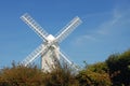 Jill Windmill, one of the Clayton Windmills on the South Downs Way in West Sussex near Brighton, England, UK Royalty Free Stock Photo