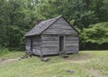 Jim Bales Log Cabin, Great Smoky Mountains National Park Royalty Free Stock Photo