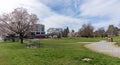 Jim Everett Memorial Park in spring time. Vancouver, BC, Canada Royalty Free Stock Photo