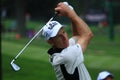 Jim Furyk tees off