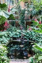 Jim Thompson House museum garden fountain Bangkok Thailand