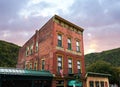 Jim Thorpe, PA - USA - 9-30-2022: Historic downtown Jim Thorpe Pennsylvania in the Pocono Mountains