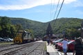 Jim thorpe Pennsylvania historic town train station