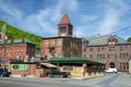 Jim thorpe Pennsylvania town and landscape Royalty Free Stock Photo