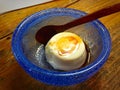 Jimami dofu, sweet tofu dessert on Tokashiki island in Okinawa, Japan