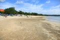 Jimbaran Beach in Jimbaran Bay, Bali, Indonesia. Royalty Free Stock Photo