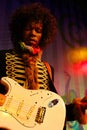 Jimi Hendrix as James Marshall Hendrix famous guitarlist