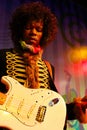 Jimi Hendrix as James Marshall Hendrix famous guitarlist