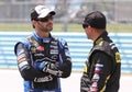 Jimmie Johnson and Marcos Ambrose